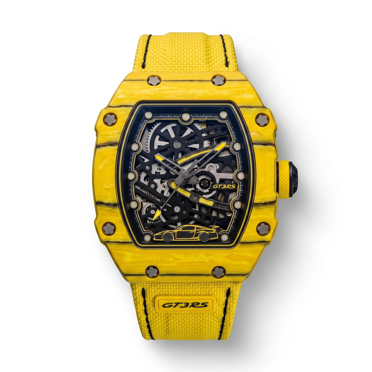 DOWNFORCE K-01 forged carbon skeleton watch – image 4