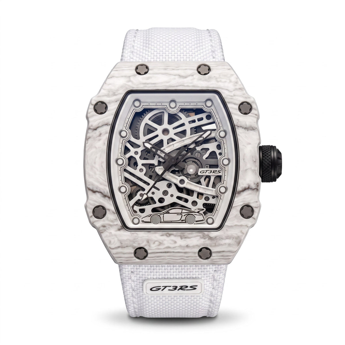 DOWNFORCE K-01 forged carbon skeleton watch – image 2
