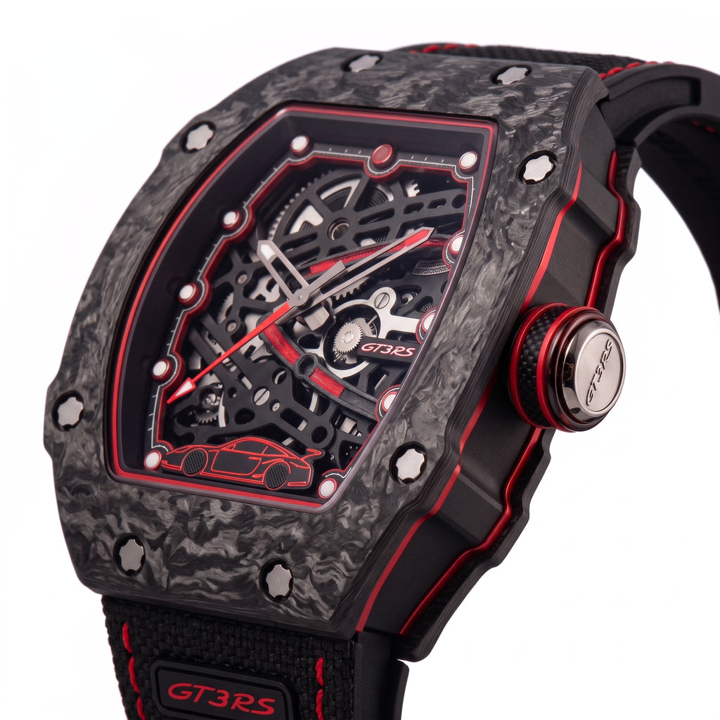 DOWNFORCE K-01 forged carbon skeleton watch – image 5